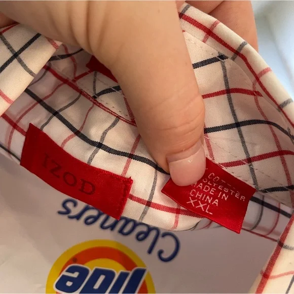 Izod button town top - Picture 2 of 2